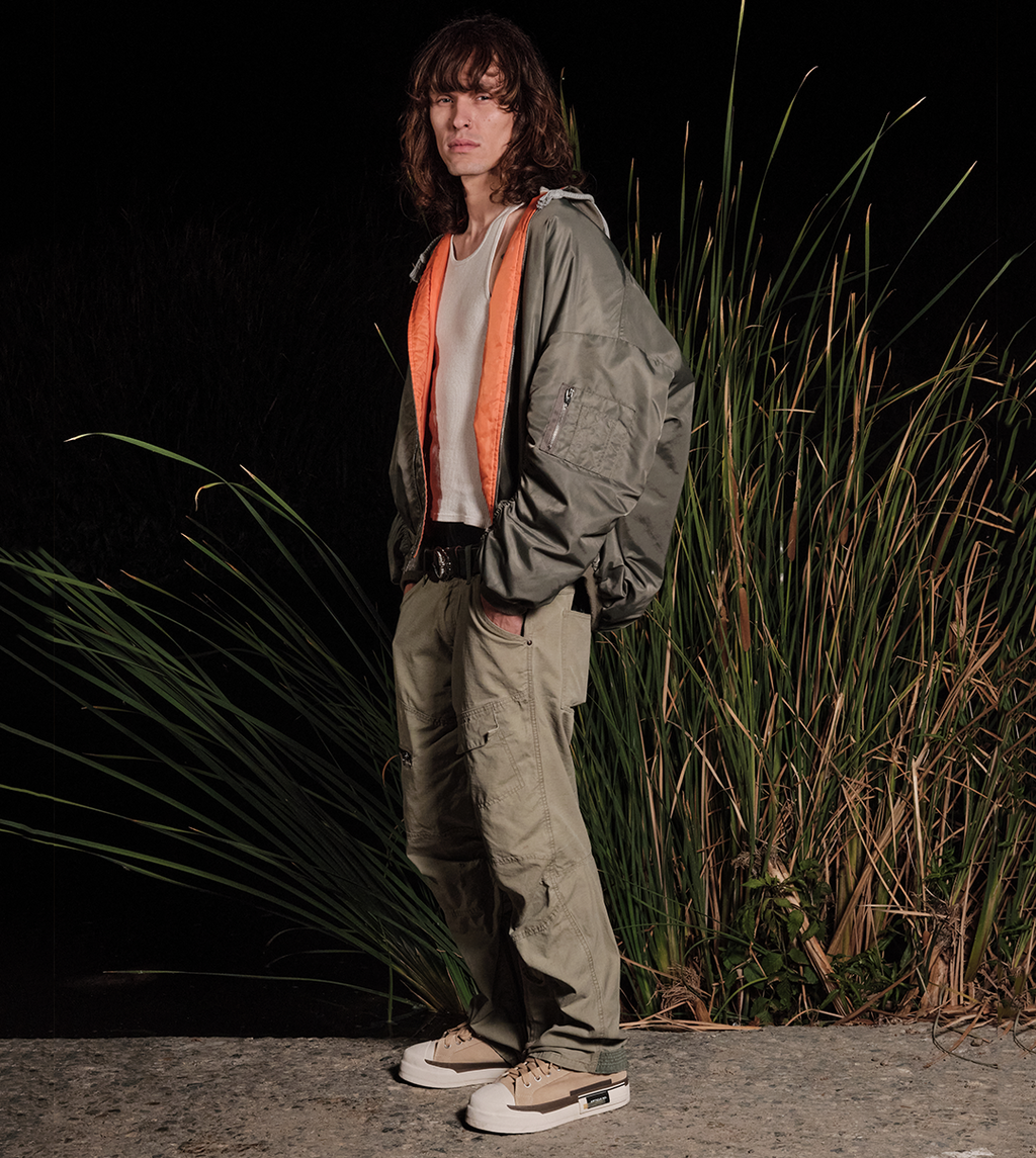 O.G. CLASSIC LEATHER PLATFORM BEIGE SNEAKER