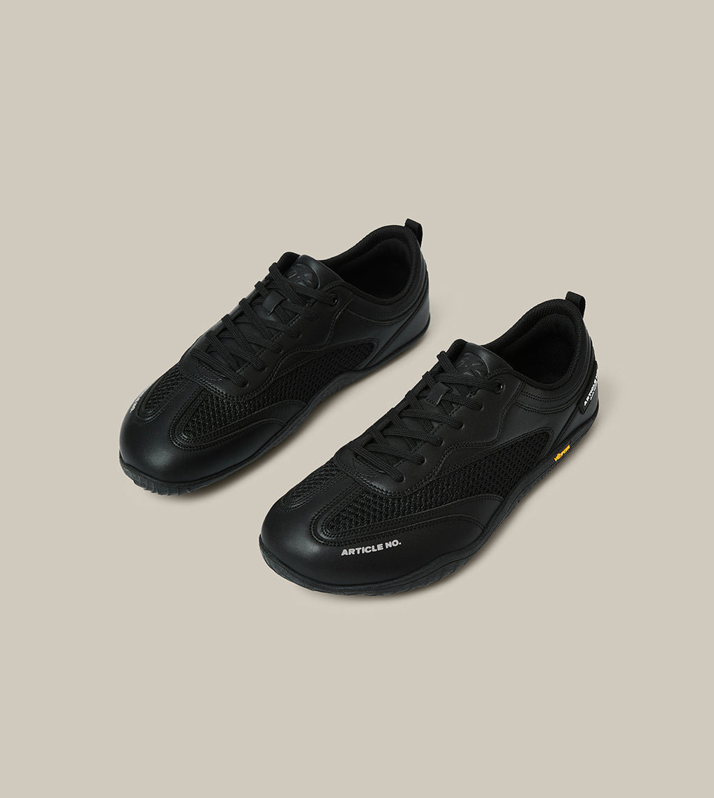 BAREFOOT ZERO-DROP SPORT SNEAKERS 1980 BLACK