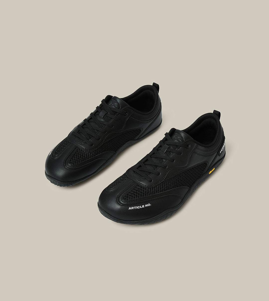BAREFOOT ZERO-DROP SPORT SNEAKERS 1980 BLACK