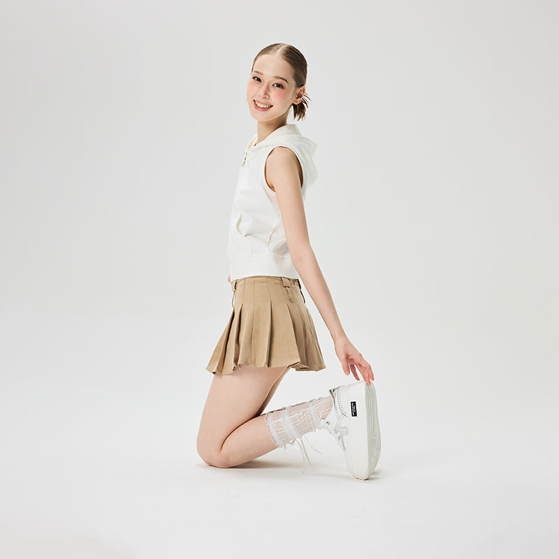 60 PLATFORMLTE WHITE AND SILVER SNEAKERS