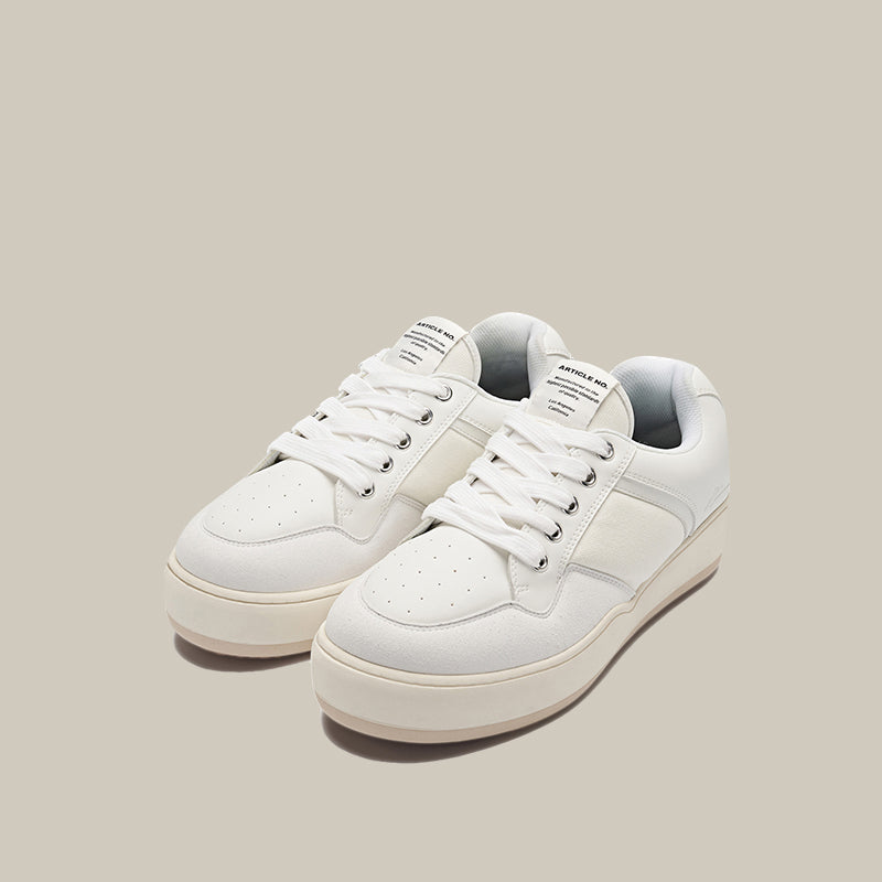BURGER SKATE WHITE SNEAKERS